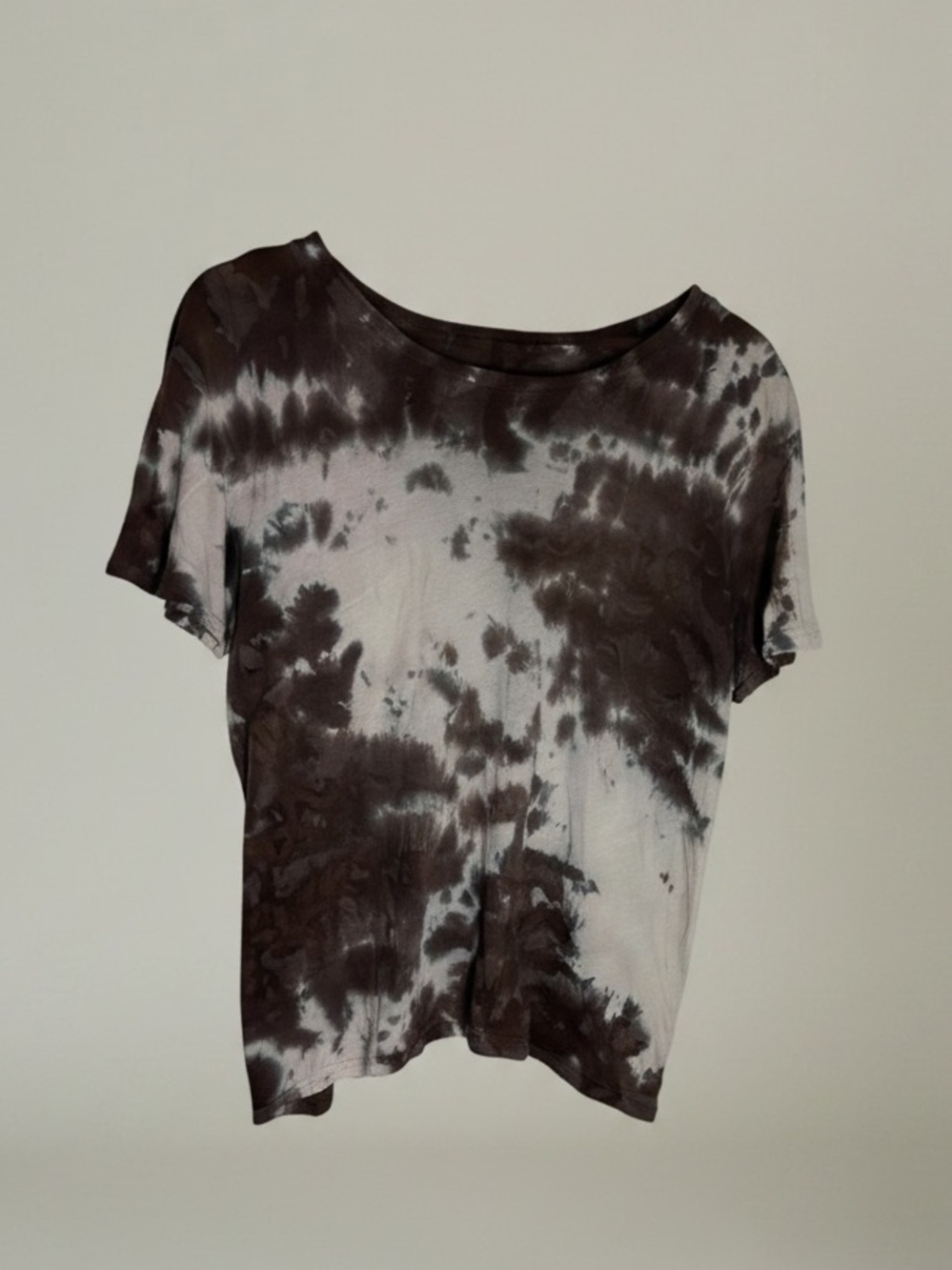 Enza Costa Tie Dye Pima Cotton T-shirt Size L